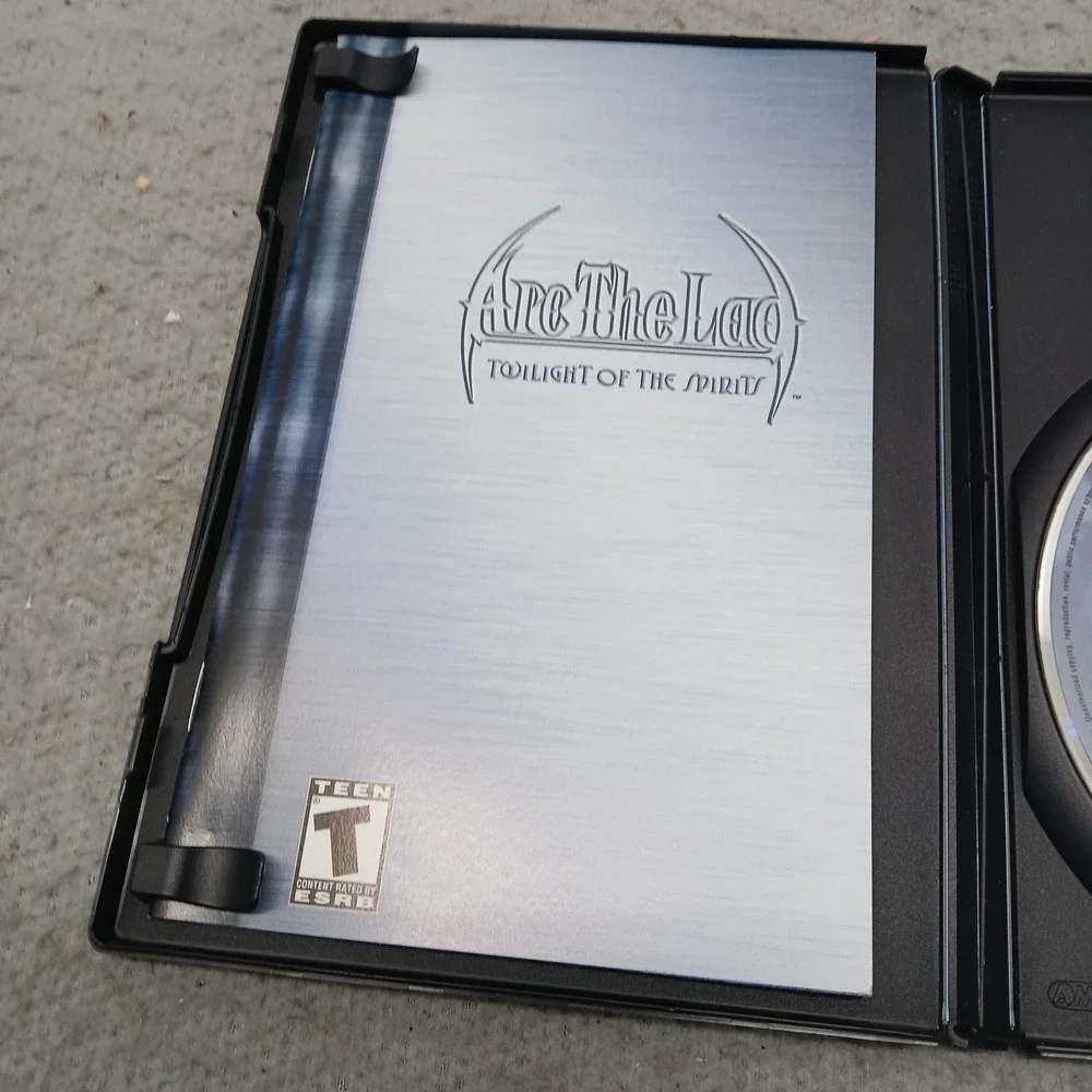 Arc the Lad Twilight of the Spirits (Sony PlayStation 2, 2003) Adventure Game